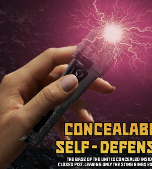 🔥 2025 Survival Sale 50% OFF 🚨 GOOTATIC VoltGuard V95 Stun Torch – Light the Way, Strike When Needed